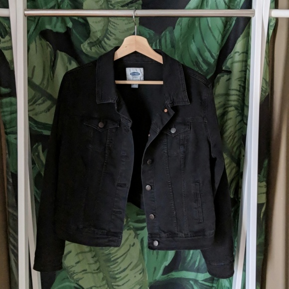 black denim jacket old navy